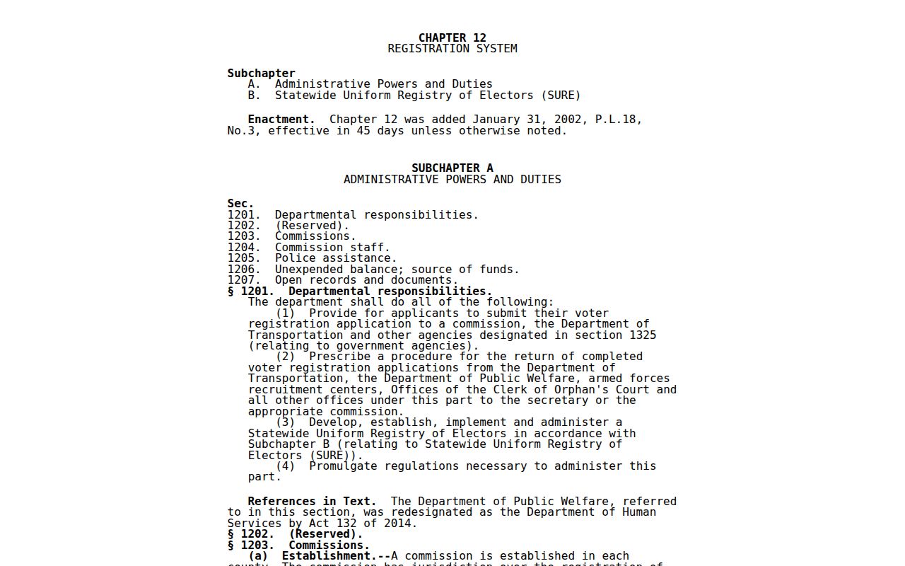 Springfield Township neighbors Pennsylvania Election Code safeguards