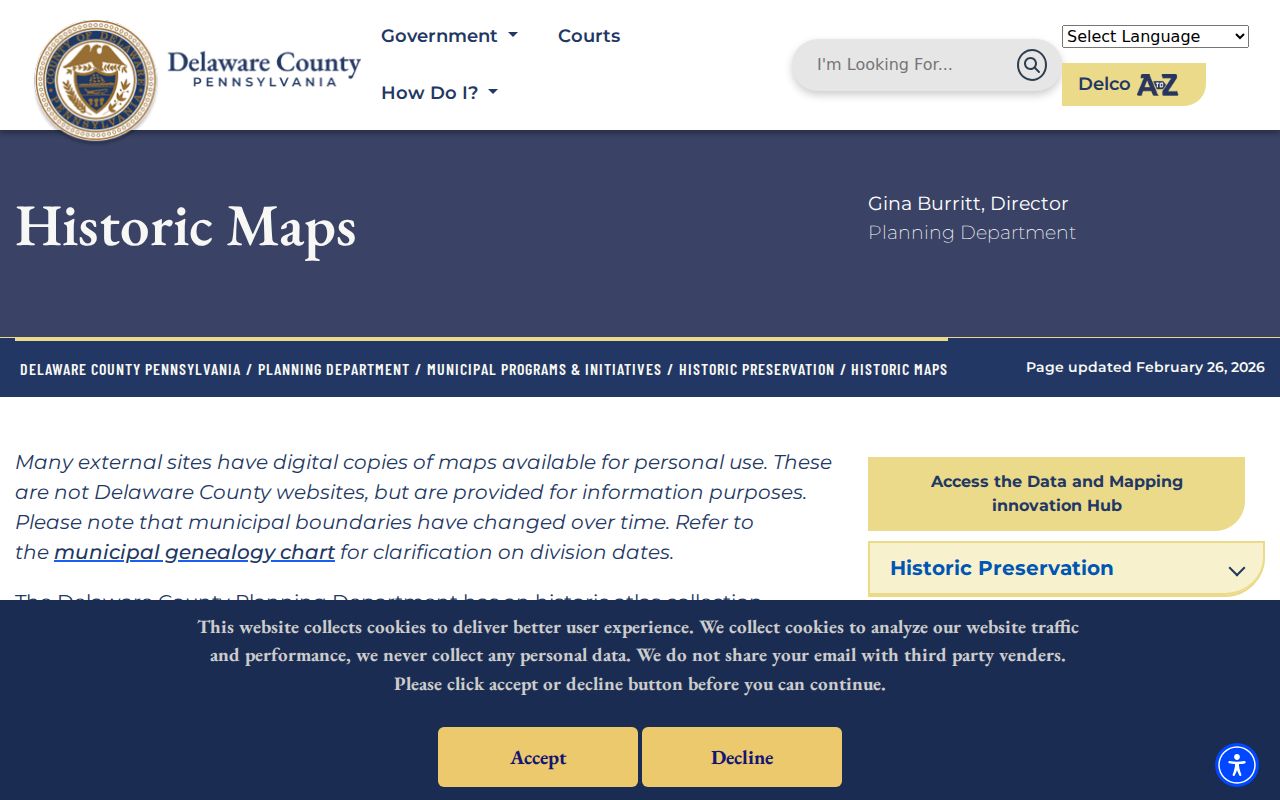 Springfield Township previous residents Delaware County historic maps